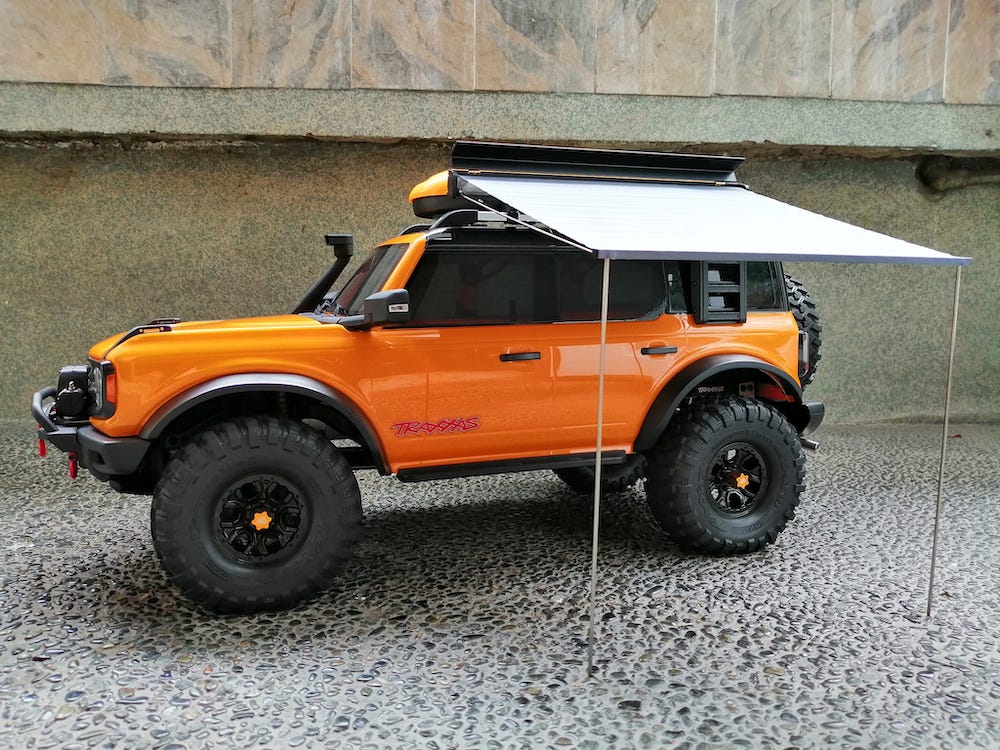 BRP 1/10 Alum. Roof Side Canopy Side Awing Tent for Crawler BRP06015B