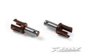 XRAY Lightweight Diff Outdrive Adapter - Hudy Spring Steel (2) 335072 - Afbeelding 2