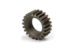 XRAY NT1 XCA Alu 7075 T6 Hard Coated Pinion Gear - 22T (2ND) 338522