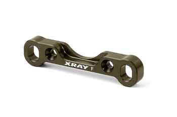 XRAY XB808 Alu Front Lower Susp. Holder - Rear - Swiss 7075 T6 (7mm) - Hard Coated 352322