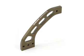 XRAY XB808 Alu Rear Brace Swiss 7075 T6 (5mm) - Hard Coated 353086
