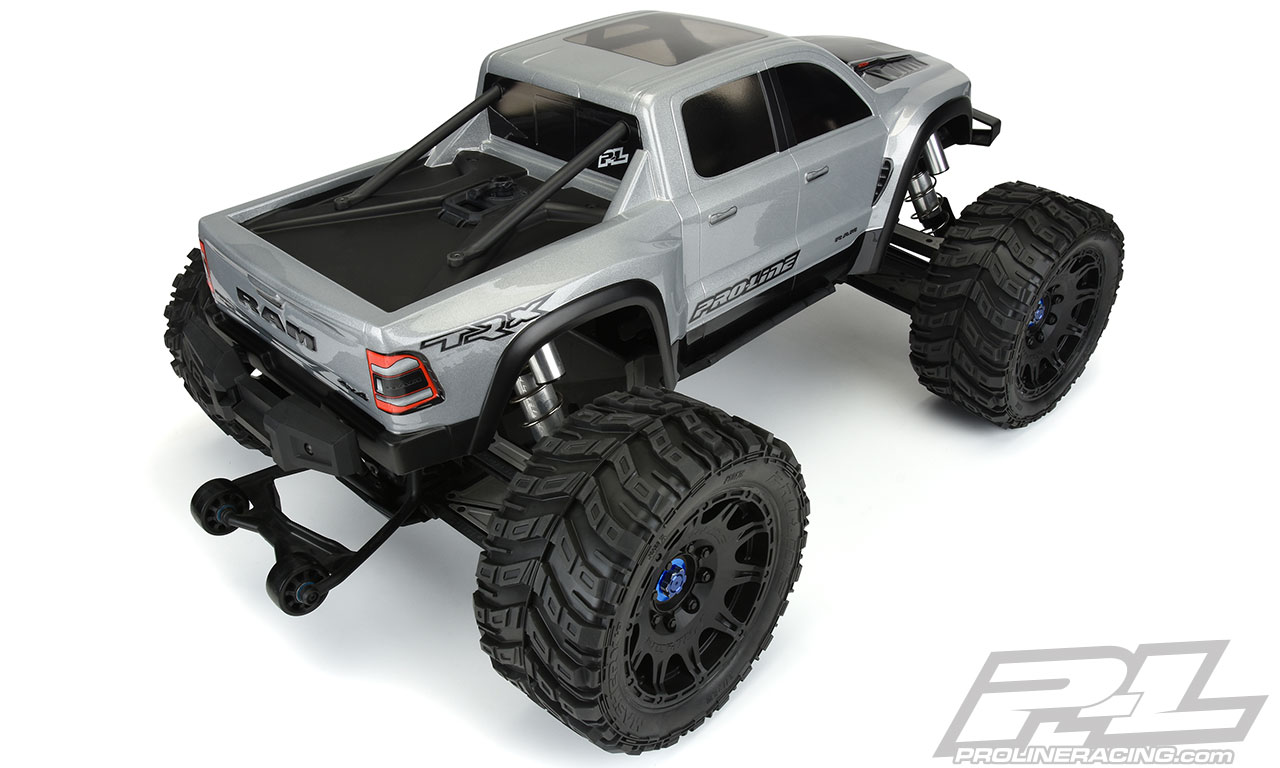 ProLine Pre-Cut 2021 Ram 1500 TRX Clear Body X-Maxx 3574-17