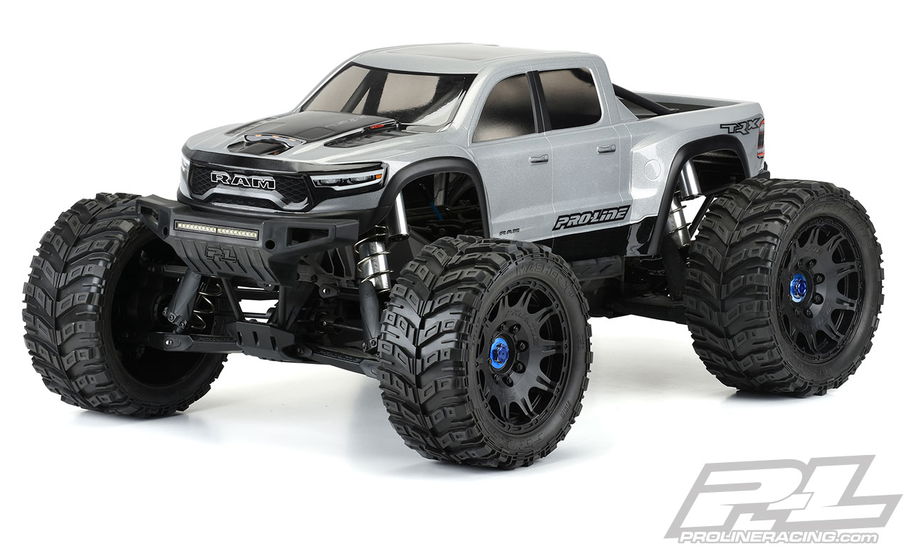 ProLine Pre-Cut 2021 Ram 1500 TRX Clear Body X-Maxx 3574-17