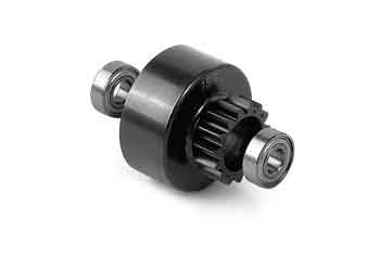 XRAY XB808 Clutch Bell 15T with Oversized 5x12x4mm Ball-Bearings 358525