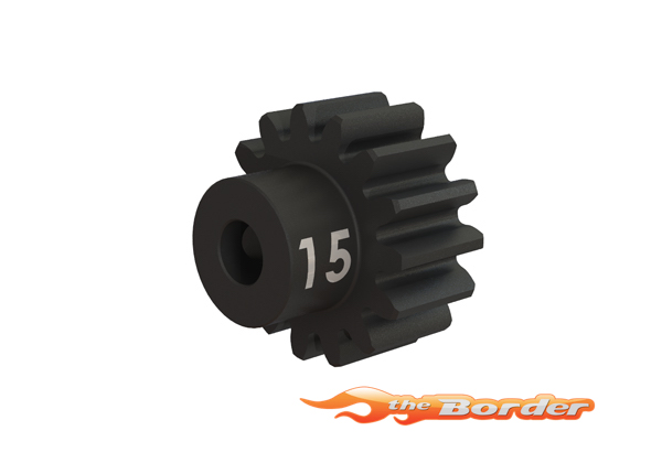 Traxxas Pinion Gear 15T (32DP / M0.8) (fits 3.17mm shaft) Heavy Duty (Machined Hardened Steel) 3945X