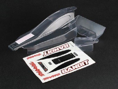 Traxxas Body Bandit Clear 2417