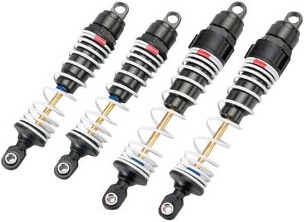 Traxxas Big Bore shocks hard-anodized & Teflon-coated T6 aluminum 5862