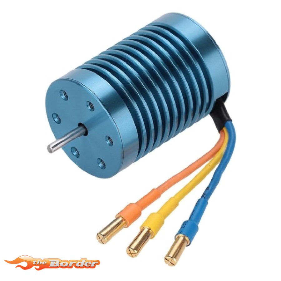 F540 3300KV Brushless Motor For 1/10 RC Cars - 820W, Aluminum Alloy, 4-Pole 12-Slot High Torque Motor