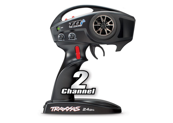Transmitter, TQi Traxxas Link™ enabled, 2.4GHz high output, 2-channel (transmitter only) (drag version)