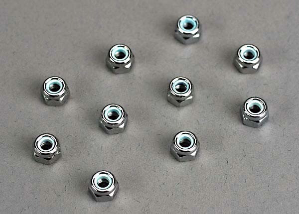 Traxxas Nylon Locking Nuts 4mm 1747