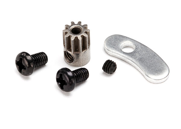 Traxxas Gear, 10-T pinion / set screw TRX7645