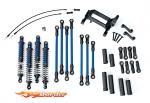 Traxxas Long Arm Blue Lift Kit for TRX-4 Complete 8140X