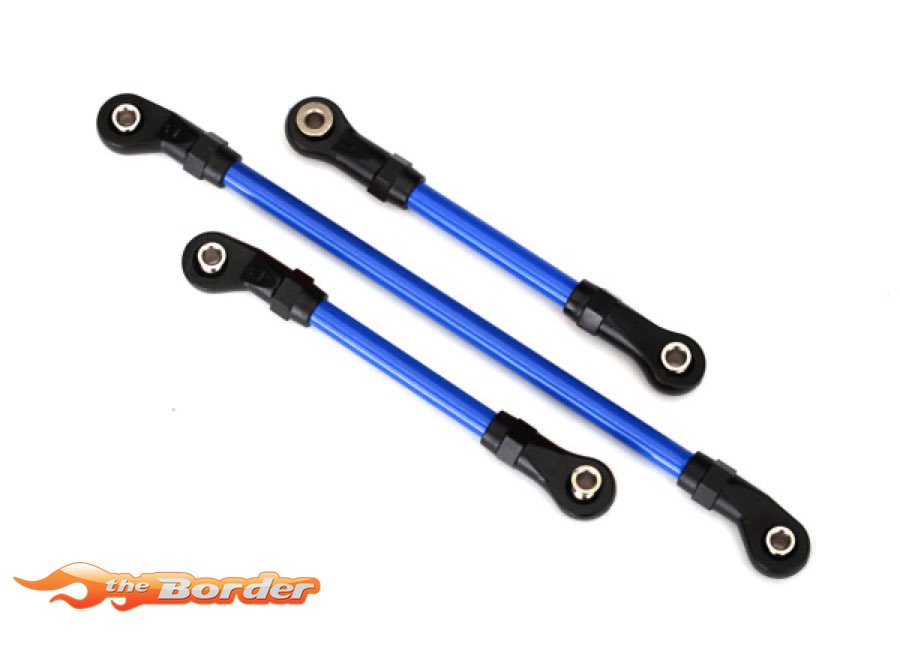 Traxxas Steering link 5x117mm (1) draglink 5x60mm (1) panhard link 5x63mm (Blue) 8146X
