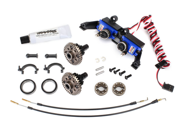 Traxxas Differential blocking front and rear (assembled) 8195 - Afbeelding 3