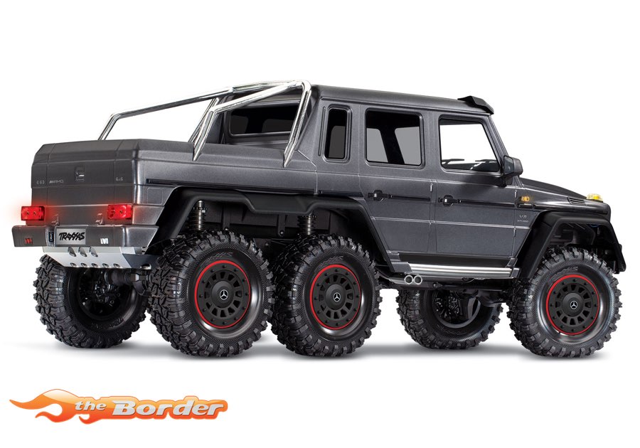 Traxxas Body Mercedes-Benz G63 Matt Graphite Metallic Painted decals/ window masks) 8825X