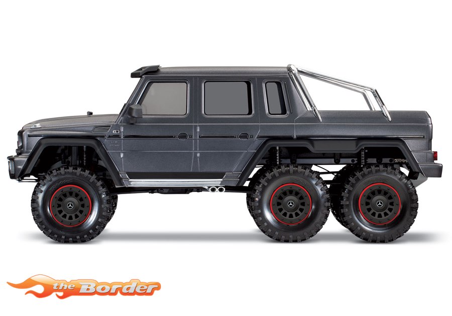 Traxxas Body Mercedes-Benz G63 Matt Graphite Metallic Painted decals/ window masks) 8825X