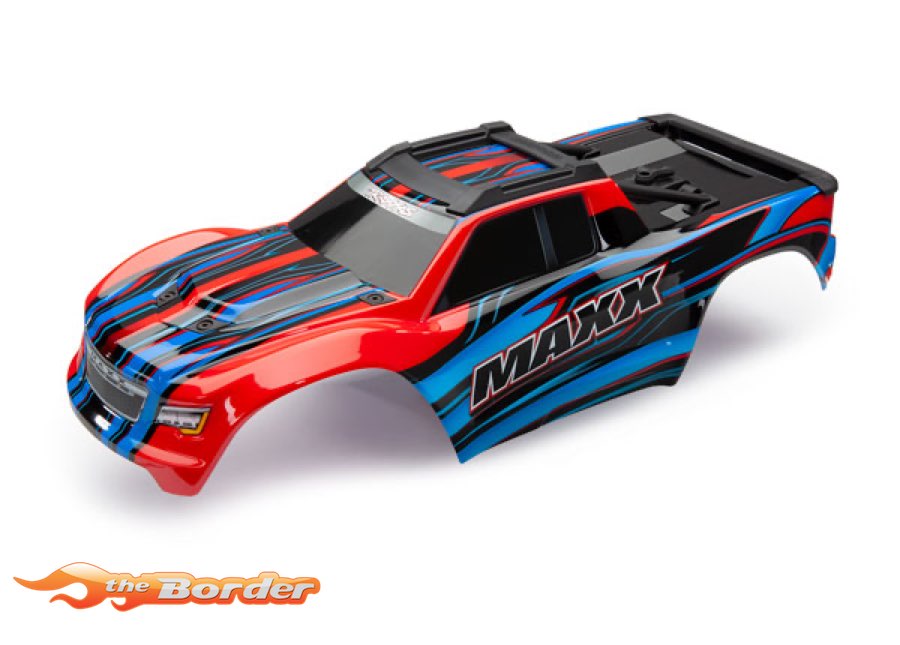 Traxxas Body Maxx Red Decals 8911P