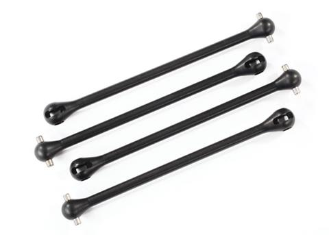 Traxxas Driveshaft Steel Constant-Velocity Shaft Only (4) For Conversion to WideMaxx 8996A