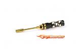 ARROWMAX Nut Driver 5.0 X 100mm Black Golden AM450150BG