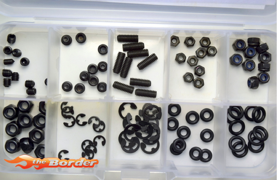 Absima 1/10 Mix Set Screw Set M3 100pcs mix 3020002