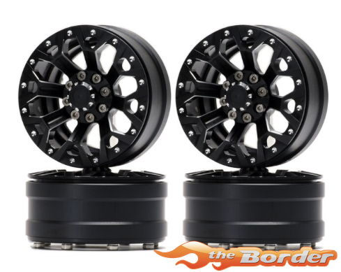 BRP 1.9” Heavyweight Split Y-Spoke Alloy Beadlock Wheels (4) BRP03000