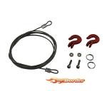 BRP 1/10 Scale RC Alloy Rope Chain and Hooks for Rock Crawler brp01020