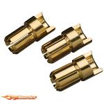 BRP 6.0mm Low Profile Gold Plated Bullet Plug (2pcs.) brp1018