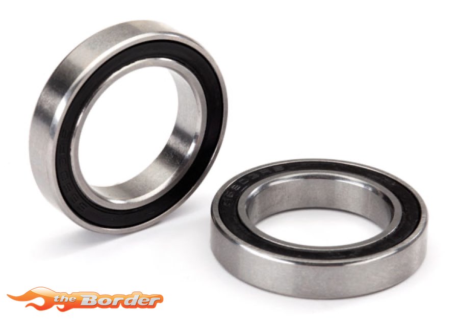 BRP Ball bearing black rubber sealed (17x26x5mm) (2) BRP5107