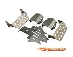 BRP Complete Stainless Steel Armor Protector Set (5pcs.) For Traxxas TRX-4 brp02013