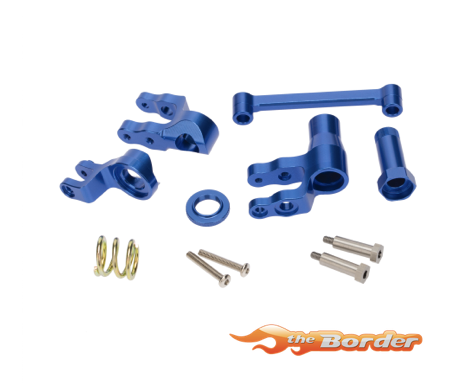 BRP Traxxas Maxx Aluminum Steering Bell Crank Set Blue BRPMAXX003