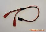 BRP Y-Harness BEC Plug 2x male 1x Futaba BRP10286