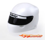 BittyDesign F1 Helmet (Universal) for 1/10 F1 Type-C BDF1-HLM-C
