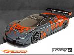 BittyDesign Seven20 1/10 GT Clear Body 190mm BDGT-190S20
