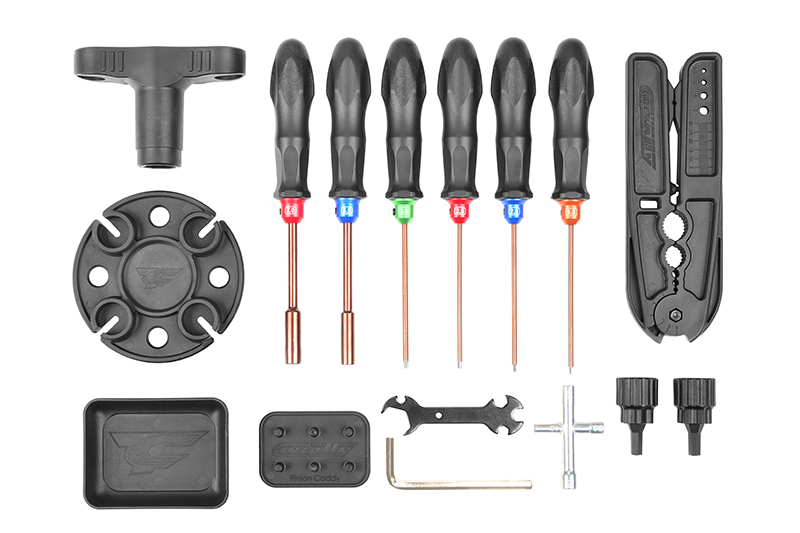 Team Corally RC Car Tool Set Incl. Tool Bag 16 pcs Tools C-16250