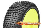 Captic Racing - KOSMIC - 1/8 Buggy Tires CR-1 (Medium) Yellow (2Pcs) CT-15001-1-Y