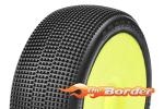 Captic Racing - TRACER - 1/8 Buggy Tires CR-3 (Soft) Yellow (2Pcs) CT-15002-3-Y