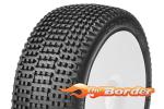 Captic Racing - ZONDA XTR - 1/8 Buggy Tires CR-4 (Super Soft) White (2Pcs) CT-15003-4-W