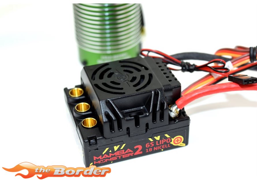 Castle Creations Mamba Monster v2 Waterproof ESC 1515-2200KV Sensored Motor Combo CC-010-0108-03