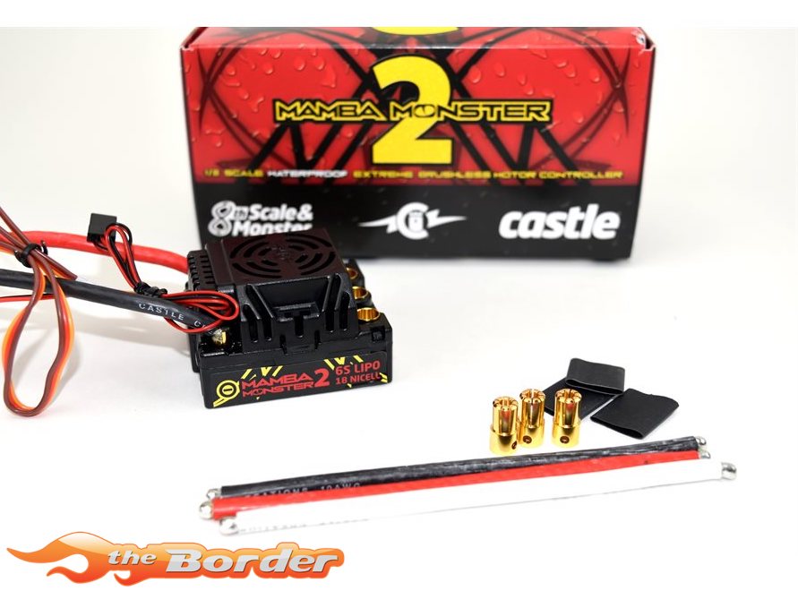 Castle Creations Mamba Monster v2 Waterproof ESC 1515-2200KV Sensored Motor Combo CC-010-0108-03