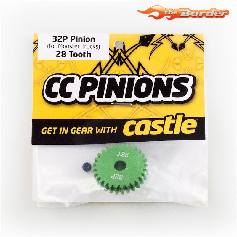 Castle Creations Motor Pinion 28T 32DP w/5mm Shaft 010-0065-06