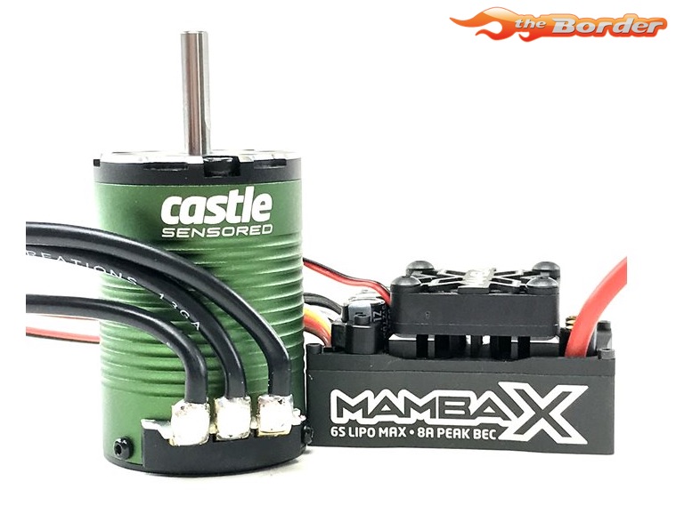 Castle Mamba X SCT Pro Motor Combo 1410-3800Kv CC-010-0161-01