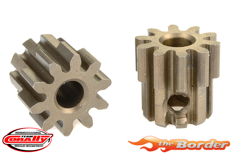 Corally 32DP 10T Steel Motor Pinion - 3.17mm Shaft C-71510