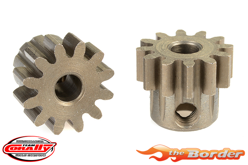 Corally 32DP 12T Steel Motor Pinion - 3.17mm Shaft C-71512