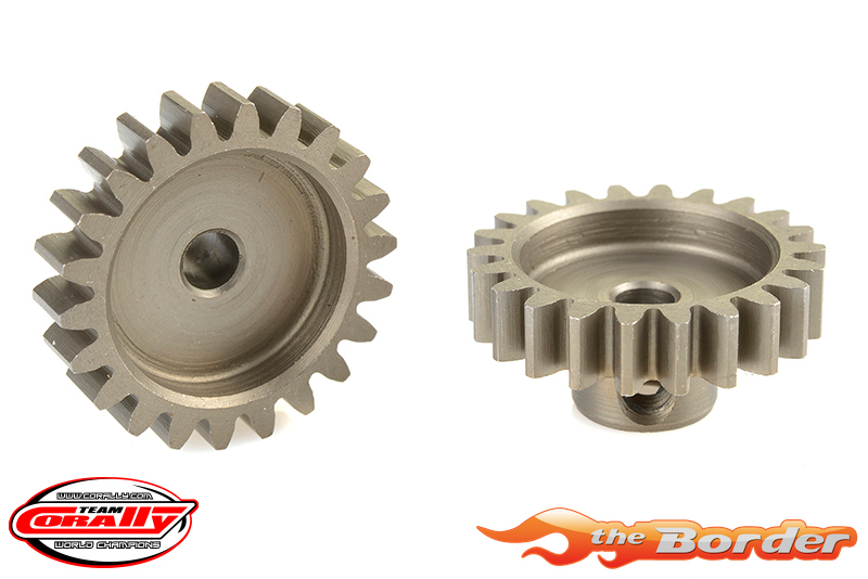 Corally 32DP 22T Steel Motor Pinion - 3.17mm Shaft C-71522
