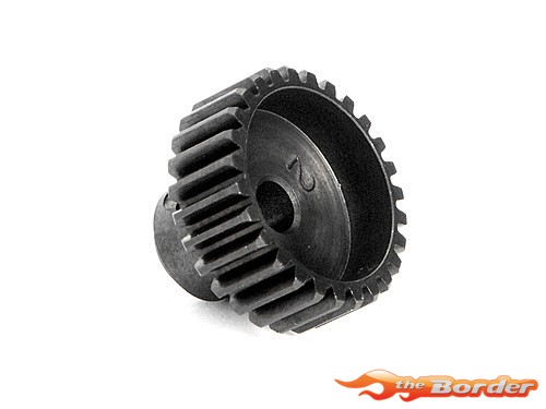 Corally 48DP 27T Pinion - Hard Anodised 7075 T6 Alu 2627