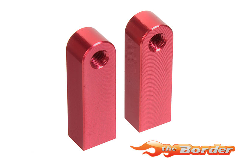 Corally Alu. Servo Mount Posts - 2pcs C-00120-027 - Afbeelding 3