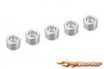 Corally Alu. Shim Ring 3x5x3mm 5pcs C-00100-083