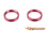 Corally Alu. Spacer Ring (inn. dia. 6.35mm Width 1.5mm) 2pcs C-00100-028
