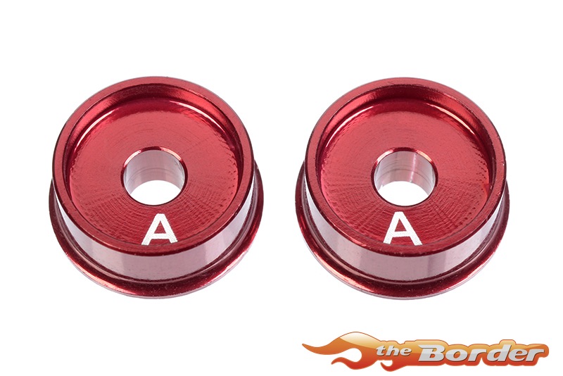 Corally Alu Lower Arm Cap SSX-12 - A 3.0mm 2pcs C-00100-020 - Afbeelding 3