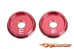 Corally Alu Lower Arm Cap SSX-12 - E 1.0mm 2pcs C-00100-023